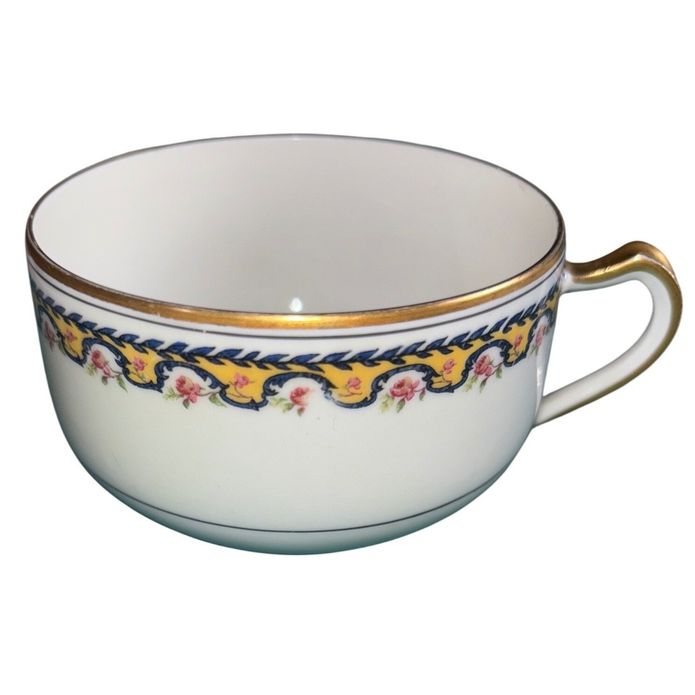 Antique Schleiger‎ 774 China Flat Cup by Haviland, in Limoges, France